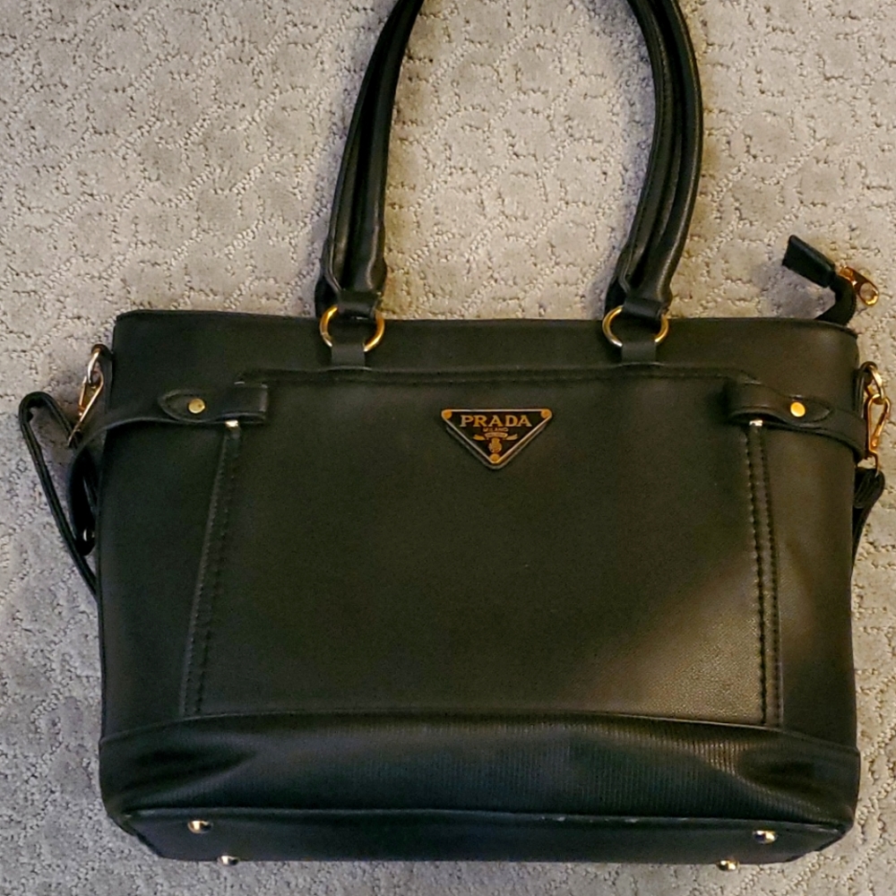 Prada Black leather bag